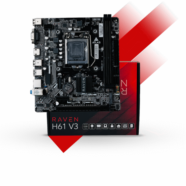 Raven h61 v3 motherboard photo