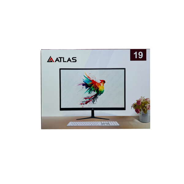 ATLAS 19" Full HD LED Monitor with HDMI & VGA Ports