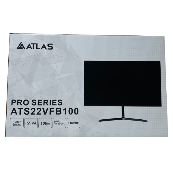ATLAS ATS22VFB100 22 Inch Full HD 100Hz Monitor for Editors & Pros